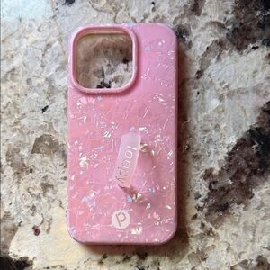 Loopy Case Iridescent Pink Phone Cover iPhone 14 Pro